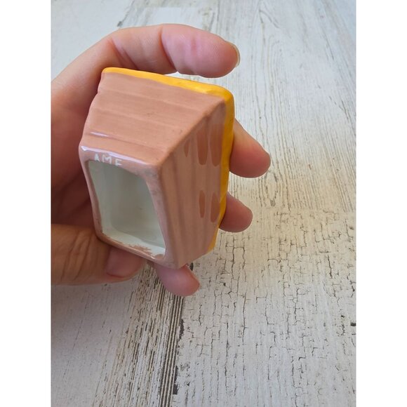 Vintage amf ceramic baby Jesus nativity manger statue figurine Xmas decor - Picture 3 of 6